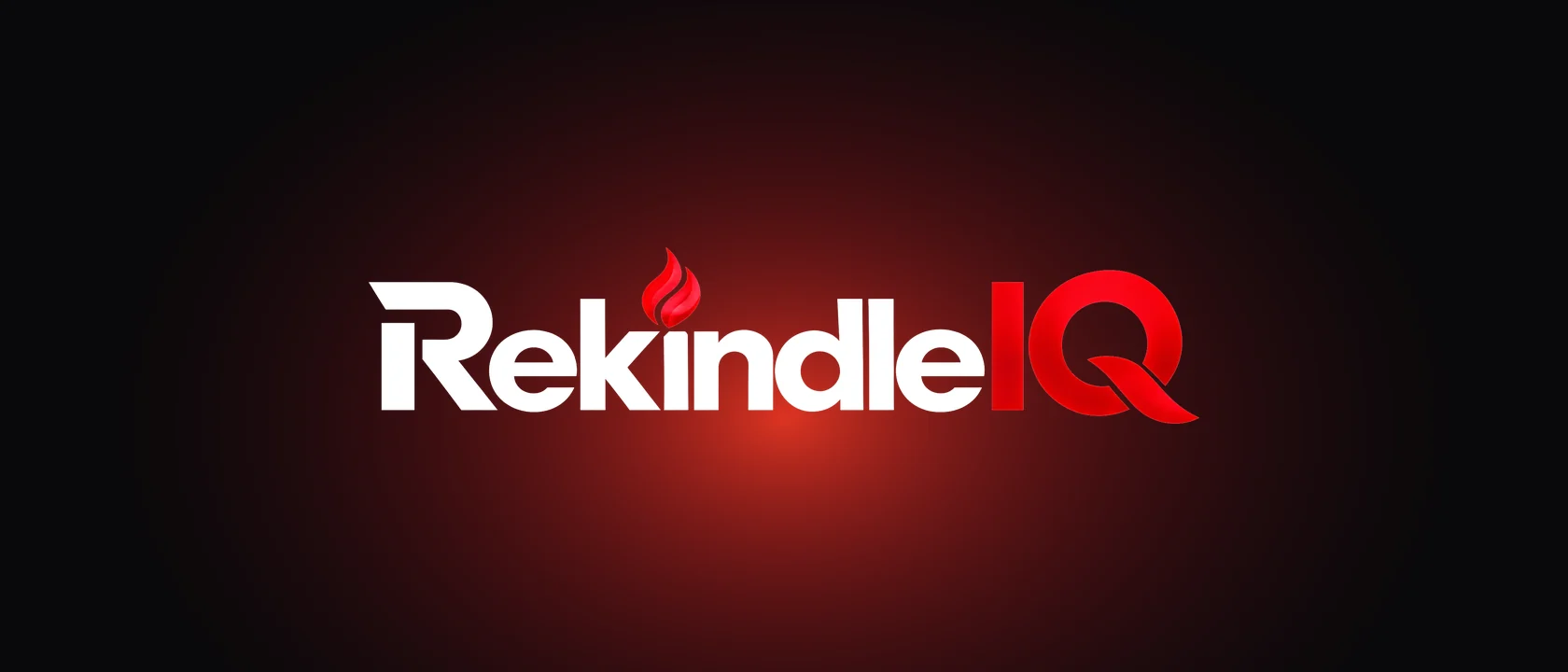 The Rekindle IQ flame over a warm ember glow